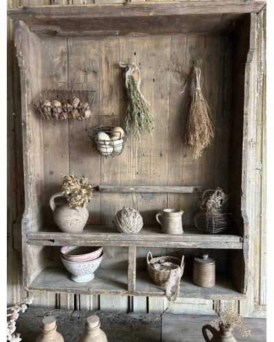 Ancien casserolier de campagne