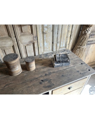 Ancien meuble de métier, comptoir