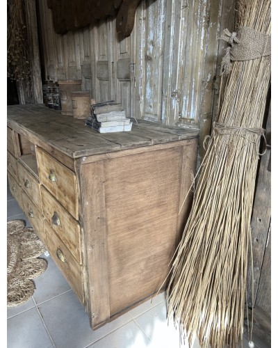 Ancien meuble de métier, comptoir