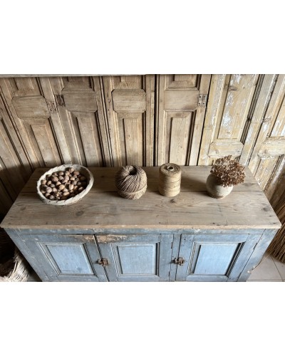 Meuble bas d’atelier ancien 3 portes