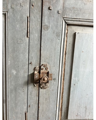 Meuble bas d’atelier ancien 3 portes
