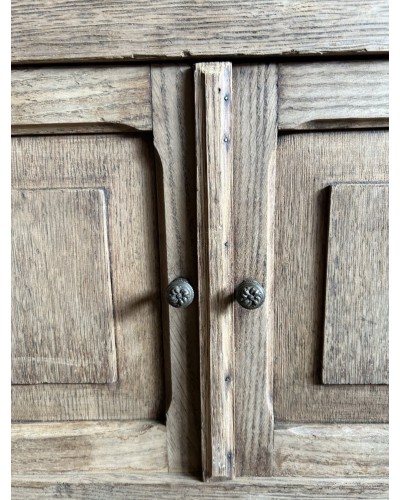 Délicate Petite armoire vitrée ancienne