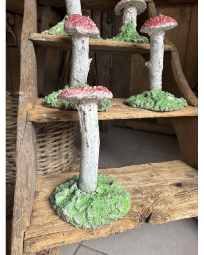 Joli champignon décoratif de jardin