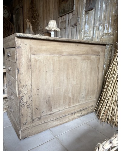 Magnifique ancien bureau double face