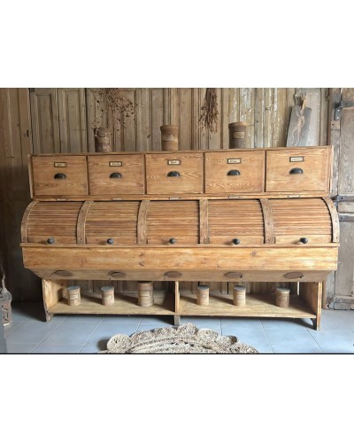 Exceptionnel meuble grainetier