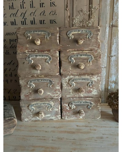 Ancien tiroir "Semoule blanche"