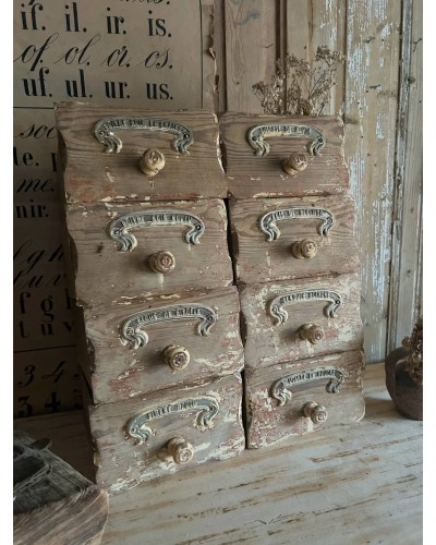 Ancien tiroir "Semoule blanche"