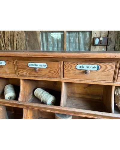 Exceptionnel meuble grainetier