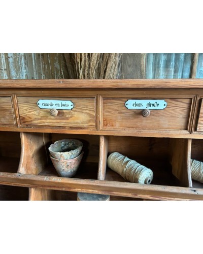 Exceptionnel meuble grainetier
