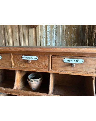 Exceptionnel meuble grainetier