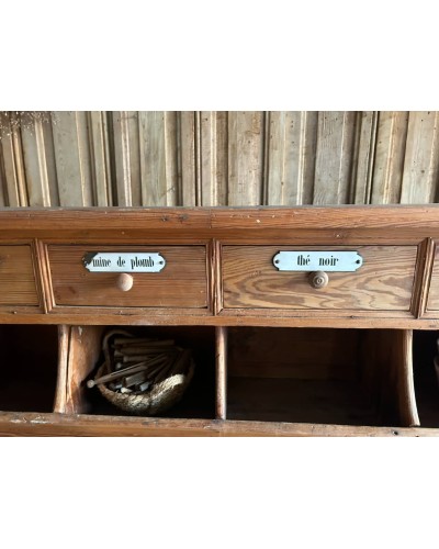 Exceptionnel meuble grainetier