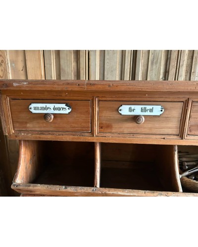 Exceptionnel meuble grainetier