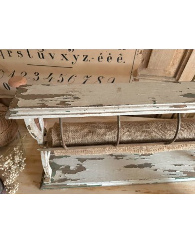 Ancien dévidoir à papier d'emballage