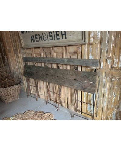 Ancien banc pliable