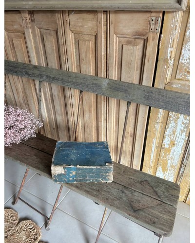 Ancien banc pliable