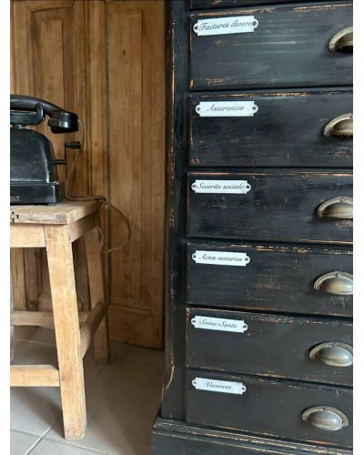 Meuble de notaire, meuble trieur